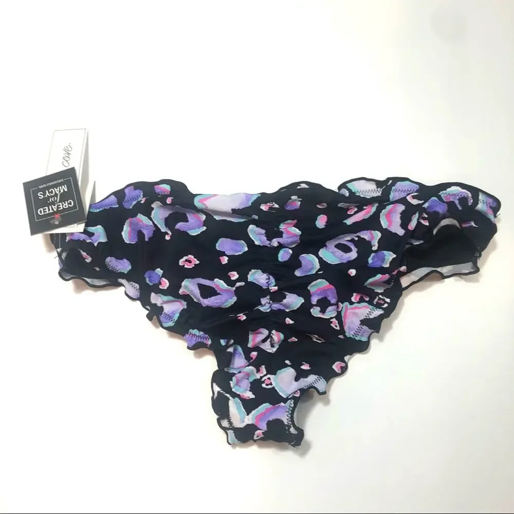 Salt + Cove Animal Ruffled Bikini Swim Bottom